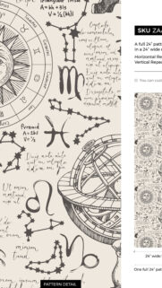 Astrology Chart and Constellations Celestial Aesthetic Wallpaper