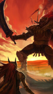 Malenia vs Radahn Duel Mobile Wallpaper