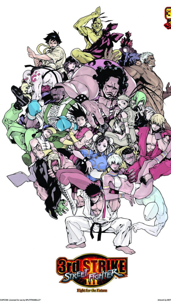 Street Fighter III 3rd Strike Mobile Wallpaper