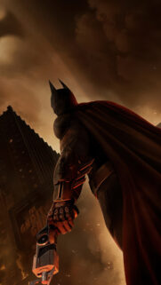 Batman Dark Knight Futuristic Combat Mobile Wallpaper