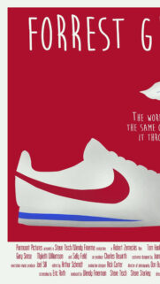 Forrest Gump Minimalist Shoe Mobile Wallpaper