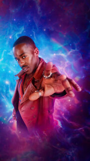 Ncuti Gatwa as The Doctor Cosmic Universe Mobile Wallpaper