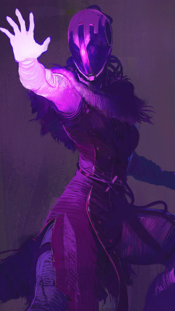 Destiny 2 Warlock Voidwalker Mobile Wallpaper
