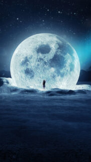 Full Moon Night Manifestation Spiritual Energy Desktop Background Wallpaper