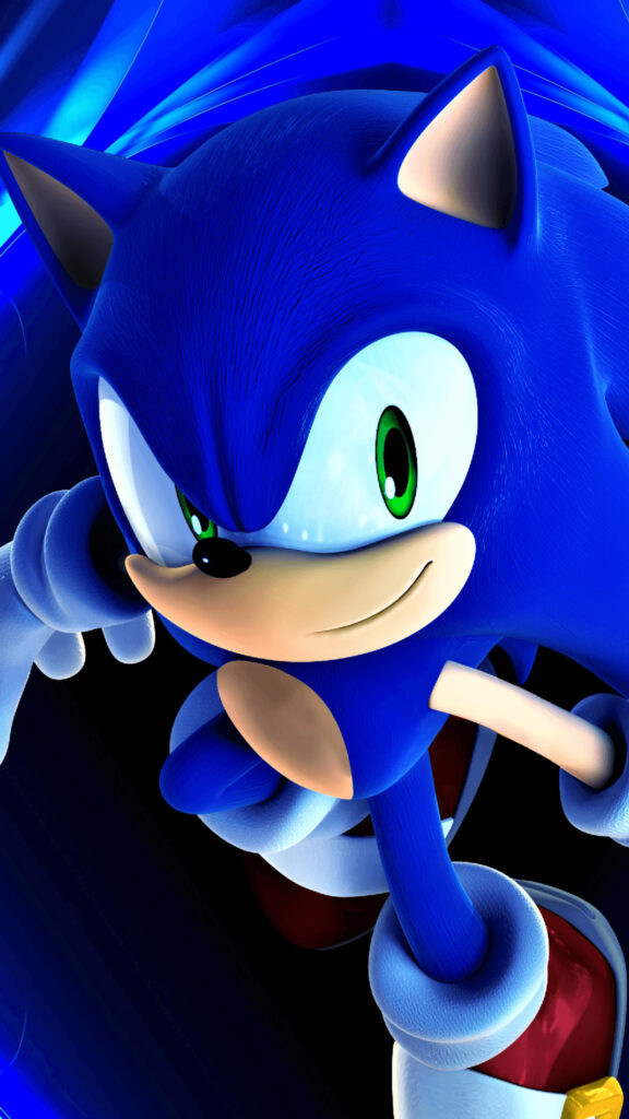 Dynamic Sonic the Hedgehog High-Resolution 4K Wallpaper
