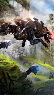 Horizon Forbidden West Mechanical Beast Mobile Wallpaper