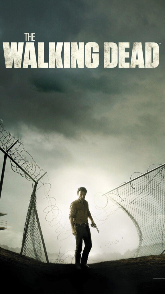 Rick Grimes The Walking Dead Prison Mobile Wallpaper