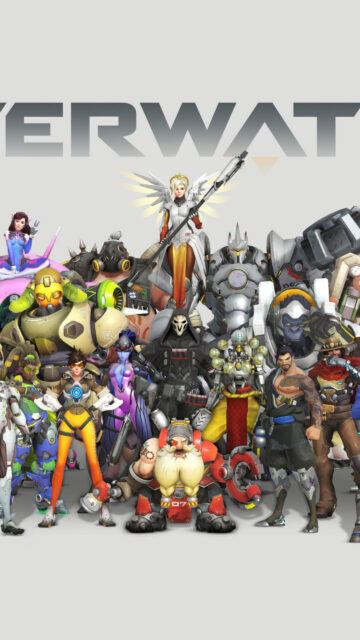 Overwatch Heroes Group Mobile Wallpaper