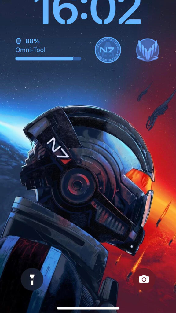 Mass Effect Commander Shepard N7 Helmet Sci-Fi Mobile Wallpaper