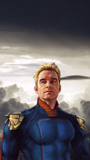 Homelander from The Boys Artistic Portrait Mobile Wallpaper