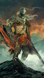 Elden Ring Inspired Knight Warrior Digital Art Mobile Wallpaper