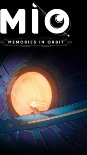 Mio Memories in Orbit Glowing Portal Digital Art Mobile Wallpaper