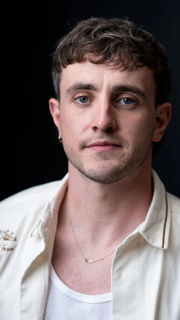 Paul Mescal Portrait Mobile Wallpaper
