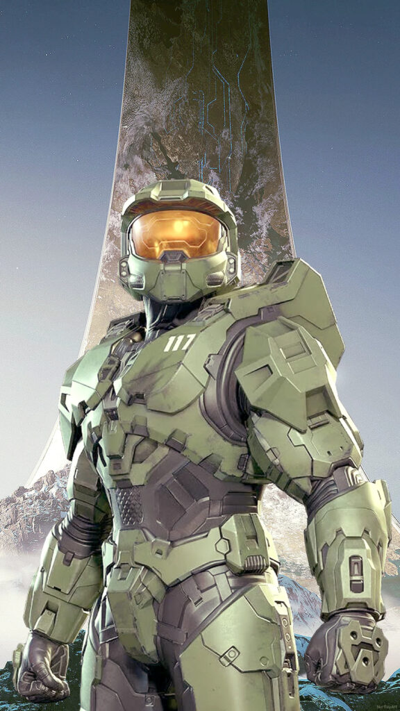 Master Chief Halo Infinite Gaming 4K Mobile Wallpaper