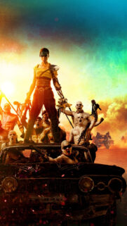 Furiosa and the War Boys Cinematic Mobile Wallpaper