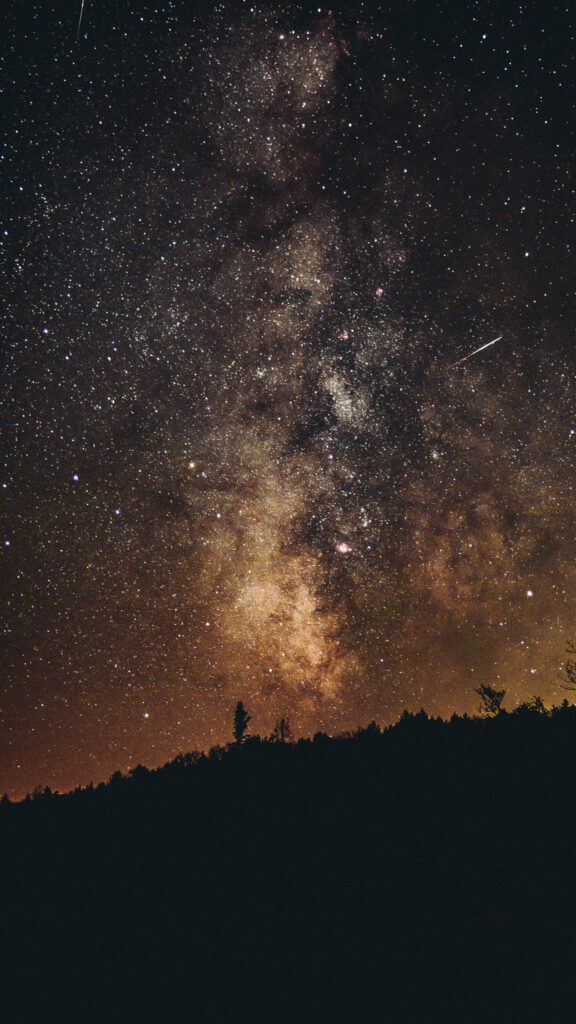 Cosmic Milky Way Galaxy and Celestial Energy Spiritual Phone Wallpaper