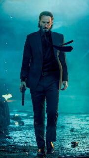 Action Movie Assassin Keanu Reeves Mobile Wallpaper