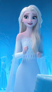 Frozen 2 Elsa Enchanting Ice Queen Mobile Wallpaper