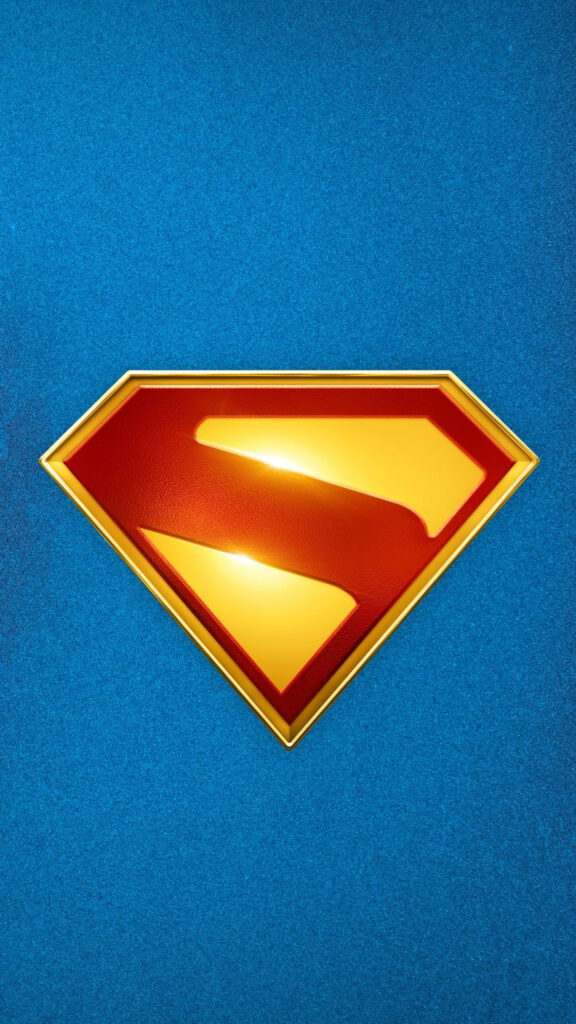 Classic Superhero Emblem 4K Mobile Wallpaper