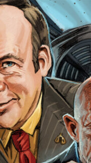 Saul Goodman and Mike Ehrmantraut Digital Art Mobile Wallpaper