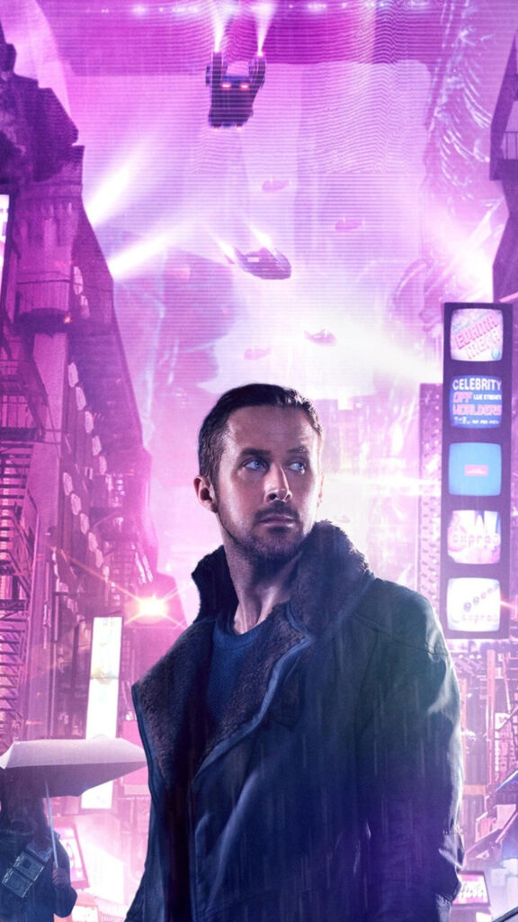 Ryan Gosling in Blade Runner 2049 Mobile Wallpaper