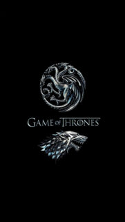 Game of Thrones Sigils Dark Minimalist Mobile Wallpaper