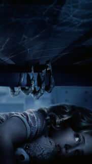Creepy Under the Bed Monster Horror Mobile Wallpaper