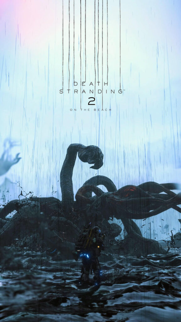 Death Stranding 2 Surreal Creature Mobile Wallpaper