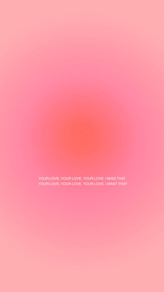 Pink Aura Gradient Manifestation Affirmation Love Energy Aesthetic Wallpaper