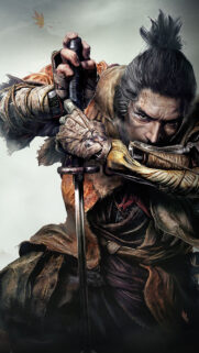 Sekiro Shadows Die Twice Protagonist Digital Art Mobile Wallpaper