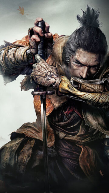 Sekiro Shadows Die Twice Protagonist Digital Art Mobile Wallpaper