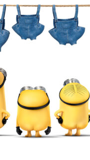 Minions Without Overalls Mobile Wallpaper
