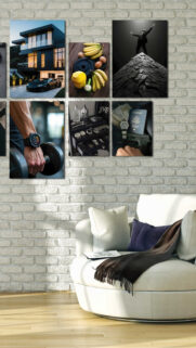Success and Prosperity Vision Board Manifestation Desktop Wallpaper