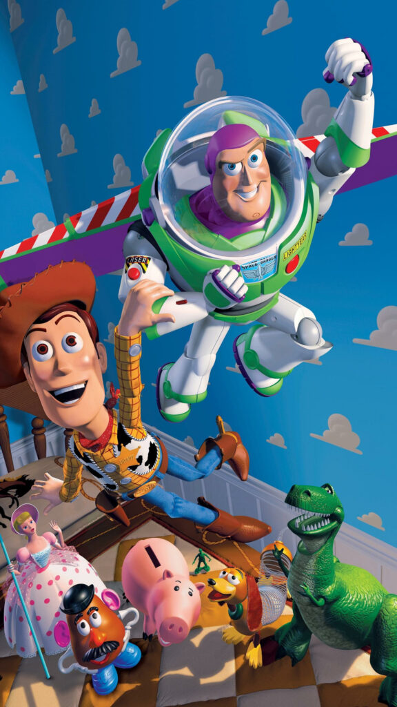 Toy Story Woody and Buzz Lightyear Mobile Wallpaper