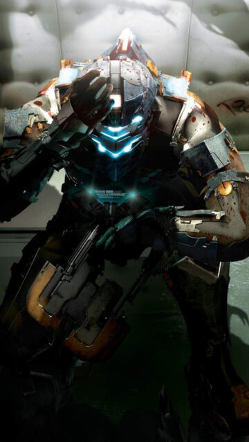 Dead Space Isaac Clarke Suit Mobile Wallpaper