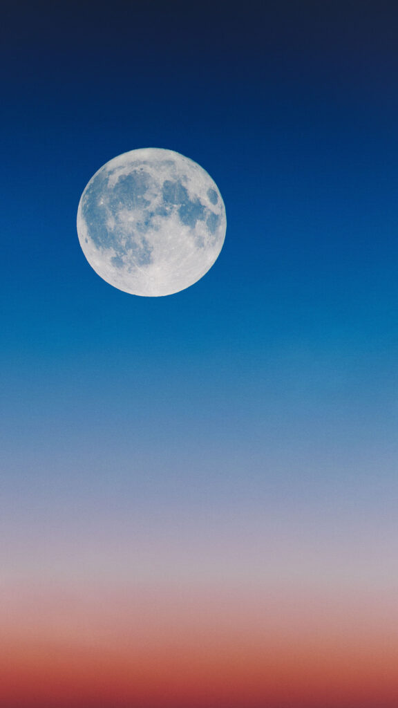 Full Moon Spiritual Energy and Lunar Manifestation Power Wallpaper