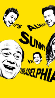 It’s Always Sunny in Philadelphia Cast Minimalist Mobile Wallpaper