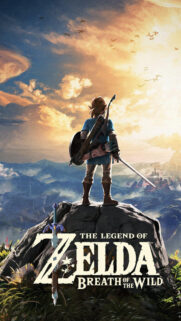 Legend of Zelda Breath of the Wild Sunset Mobile Wallpaper