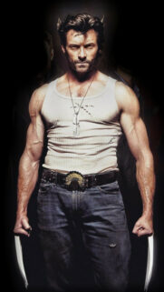 Wolverine Hugh Jackman Cinematic Portrait Mobile Wallpaper