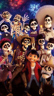 Disney Pixar Coco Characters Mobile Wallpaper