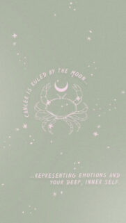 Cancer Zodiac Moon Symbolism Aesthetic Pastel Green Astrology Wallpaper
