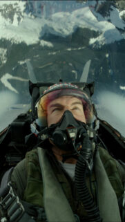 Tom Cruise in Top Gun Maverick Pilot Cockpit Mobile Wallpaper
