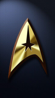 Star Trek Command Division Emblem Mobile Wallpaper