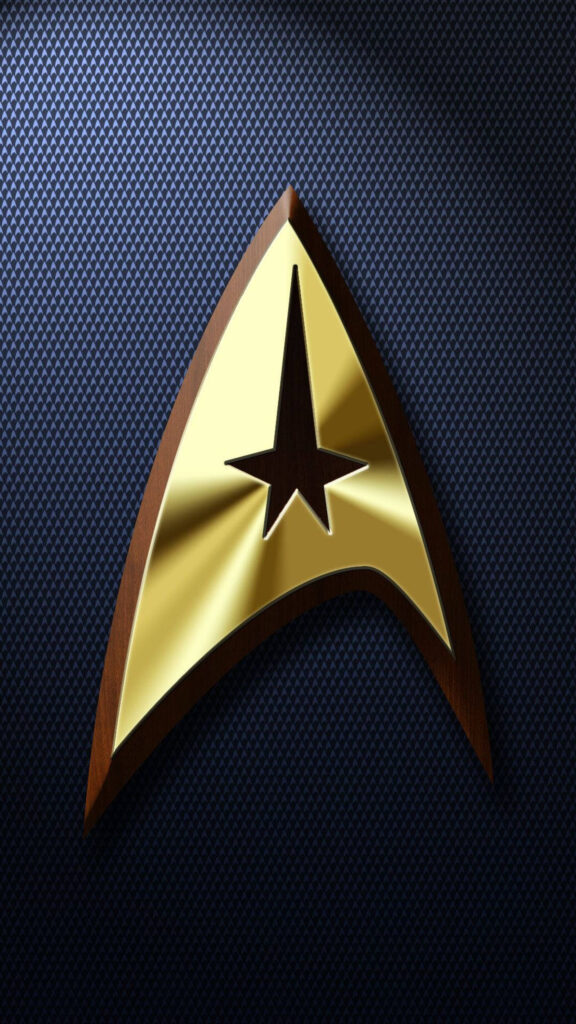 Star Trek Command Division Emblem Mobile Wallpaper