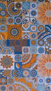 Intricate Mandala Energy Art for Meditation and Spiritual Grounding Wallpaper