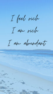 Abundance Manifestation Affirmation Vision Board Aesthetic Wallpaper