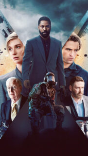 Tenet Action Sci-Fi Movie Cast Mobile Wallpaper