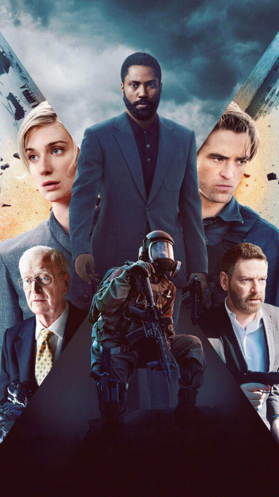 Tenet Action Sci-Fi Movie Cast Mobile Wallpaper