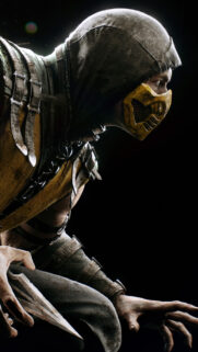 Scorpion Ninja Warrior Mobile Wallpaper
