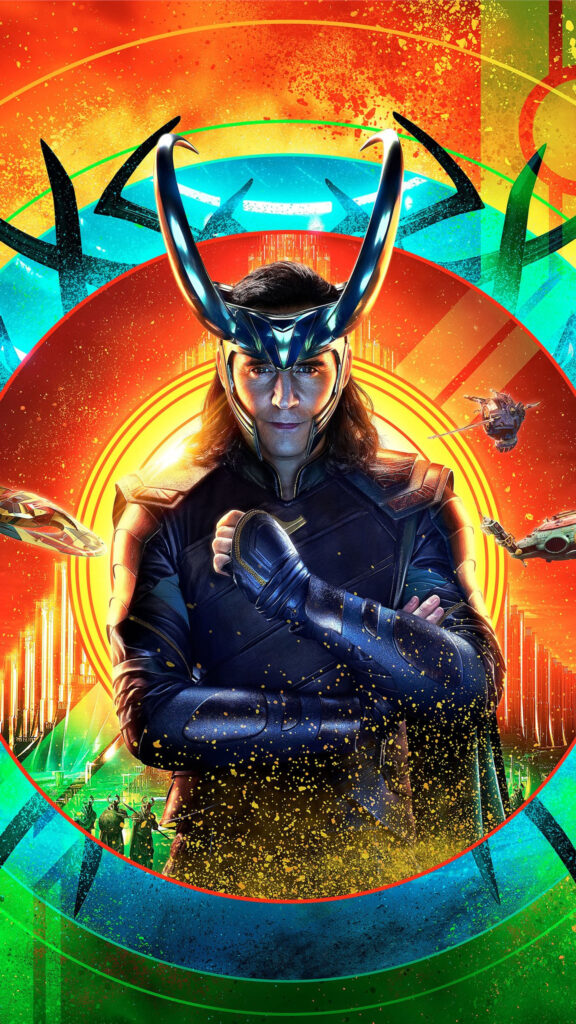 Loki Marvel Character Cinematic Mobile Wallpaper